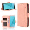 Custodia per Sony Xperia 10 VIII con portamonete - Rosa