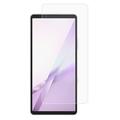 Protezione dello schermo in vetro temperato per Sony Xperia 10 VIII - 9H - Case Friendly - Trasparente