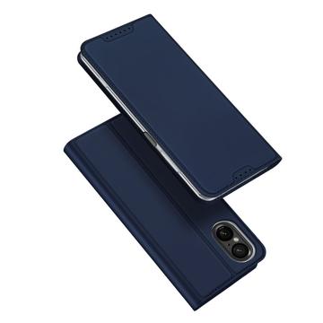 Custodia Flip Dux Ducis Skin Pro per Sony Xperia 5 V - Blu