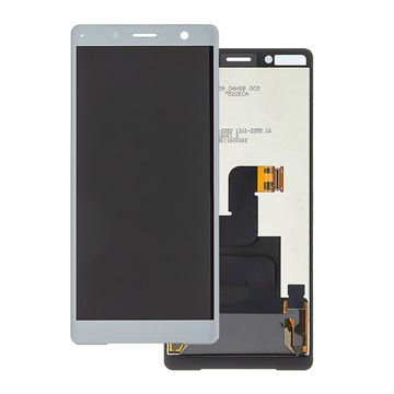 Display LCD 1313-0917 per Sony Xperia XZ2 Compact - Color Argento