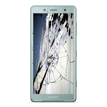 Riparazione del Display LCD e del Touch Screen del Sony Xperia XZ2 Compact - Verde