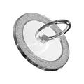 Porta anelli magnetico scintillante - Compatibile con MagSafe - Argento