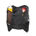 Gilet da corsa Spigen A721 Dynamic Shield con borraccia morbida da 500ml - M/L - Nero