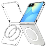 Custodia Spigen AirSkin MagFit MagSafe per Samsung Galaxy Z Flip8 - Bianca / Trasparente