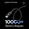 Cavo USB-C Spigen EB10010CCA Essential da 1m, 100W - Nero