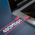 Spigen EB6010CC Cavo USB-C essenziale - 100cm/60W - Rosa