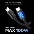 Spigen EE451EU Caricatore da muro USB-C Essential 45W GaN Pro con cavo USB-C da 100W - Nero