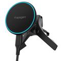 Spigen EV15MAQ Supporto magnetico per auto/caricabatteria wireless Qi2 Essential - Nero