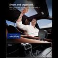 Caricabatteria da auto Spigen EV603BT Essential da 60W con cavo USB-C retrattile, porte USB-C/USB-A - Nero