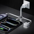 Caricabatterie da muro Spigen Essential GaN da 47W - 2 porte USB-C, 1 porta USB-A