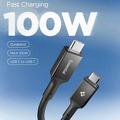 Spigen Essential EB10020CC Cavo USB-C 100W - 5Gb/s, 2m - Nero