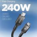 Spigen Essential EB24012CC Cavo USB-C 240W - 40Gb/s, 1.2m - Nero
