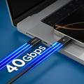 Spigen Essential EB24012CC Cavo USB-C 240W - 40Gb/s, 1.2m - Nero