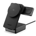 Spigen Essential Qi2.2 Caricabatterie wireless magnetico pieghevole 3 in 1 - 25W - Nero