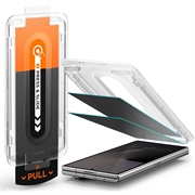 Protezione per lo schermo in vetro temperato con filtro privacy Samsung Galaxy Z Fold7/Z Fold8 Ultra Ultra Spigen Glas.tR EZ Fit Pro AC - 2 pezzi.