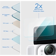 Proteggi Schermo in Vetro Temperato Spigen Glas.tR Slim per Insta360 Go Ultra - 9H - 2 Pezzi.