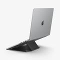 Supporto per laptop Spigen LD201-S9 Slim Fold senza adesivo - Nero