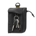 Portacarte RFID morbido Spigen LF300 con scomparto con cerniera e tasca in rete - Nero