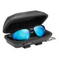 Custodia rigida in EVA per occhiali da sole Spigen LF520 con clip in metallo - Nero