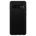 Cover in TPU Spigen Liquid Air per Samsung Galaxy S10+ - Nero