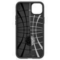 Custodia in TPU Spigen Liquid Air per iPhone 14 Plus - Nera
