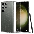 Custodia Spigen per Samsung Galaxy S23 Ultra 5G con glitter a cristalli liquidi - Trasparente
