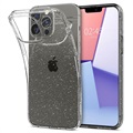 Cover Spigen Liquid Crystal Glitter per iPhone 11 Pro - Trasparente