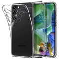 Custodia in TPU Spigen Liquid Crystal per Samsung Galaxy S23+ 5G - Trasparente