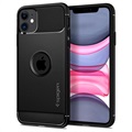 Custodia Spigen Rugged Armor per iPhone 11 - Nera