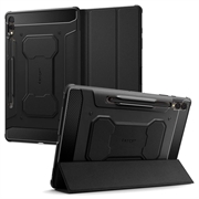 Custodia Folio Samsung Galaxy Tab S9+ Spigen Rugged Armor Pro - Nera