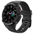 Custodia in TPU Spigen Rugged Armor Pro per Samsung Galaxy Watch6 Classic - 47mm - Nera