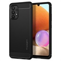 Cover Spigen Rugged Armor per Huawei P30 Lite - Nero Opaco