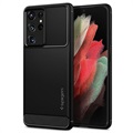 Cover Spigen Rugged Armor per Huawei P30 Lite - Nero Opaco