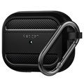 Custodia in TPU Spigen Rugged Armor per AirPods Pro - Nera