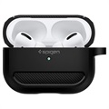 Custodia in TPU Spigen Rugged Armor per AirPods Pro - Nera