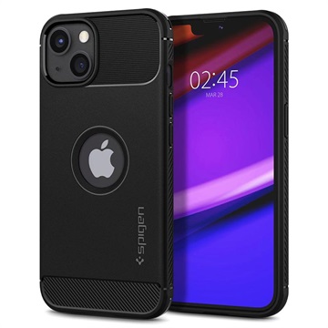 Cover Spigen Rugged Armor per Huawei P30 Lite - Nero Opaco