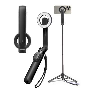 Spigen S571W Bastone per selfie / Treppiede - Compatibile con MagSafe - Nero