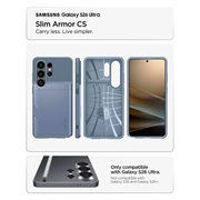 Custodia Samsung Galaxy S26 Ultra Spigen Slim Armor CS - Azzurra