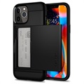 Cover Spigen Slim Armor CS per iPhone 11 - Nera