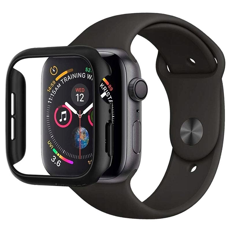 Custodia Spigen Thin Fit per Apple Watch Series SE/6/5/4 - 40mm - Nero
