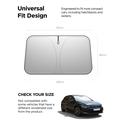 Spigen UO260 Parasole universale per parabrezza - S - Nero