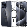 Custodia Spigen Ultra Hybrid Mag per iPhone 15 Pro Max - Grafite / Chiara