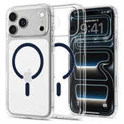 Custodia Spigen Ultra Hybrid MagSafe per iPhone 17 Pro Max/18 Pro Max - Blu intenso / Trasparente