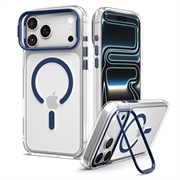Custodia MagSafe Spigen Ultra Hybrid Optik S per iPhone 17 Pro Max/18 Pro Max - Blu intenso / Trasparente
