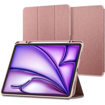 Custodia Smart Folio Spigen Urban Fit per iPad Air 11 2024/2025/iPad Air 2020/2022 - Rosa Oro