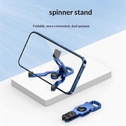 Supporto per cellulare Spinner / Giocattolo antistress - Blu
