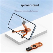 Supporto per cellulare Spinner / Giocattolo antistress - Arancione