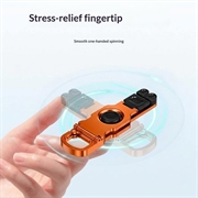 Supporto per cellulare Spinner / Giocattolo antistress - Arancione