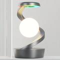 Luce notturna RGB a levitazione a spirale con base di ricarica wireless 15W - Nero