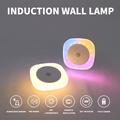 Luce notturna LED quadrata magnetica con sensore di movimento